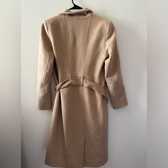 The FOLD London Claremont Camel Coat size 10 - Picture 9 of 9